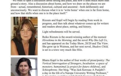 Join us at the University of Hawaii at Hilo next Friday